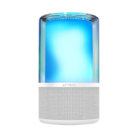 Bocina, Acteck, AC-936392, GLEE PURE AP70, Bluetooth, TWS, 3.5 mm, Estereo, 20 W, LED, Subwoofer, Blanco