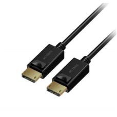 Cable de Video, Acteck, AC-937115, DisplayPort, 1.8 m, Negro