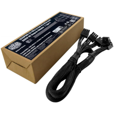 Cable de Energía, Cooler Master, CMA-NFPC16XXBK2-GL, 650 mm, Para Tarjeta de video, 3x8 Pin, 90 Grados, Negro