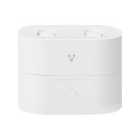 Audífonos con Micrófono, Vorago, ESB-410, Bluetooth, USB C, Estuche, Blanco