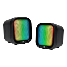 Bocinas, Vorago, SPK-109, 3.5 mm, RGB, Negro
