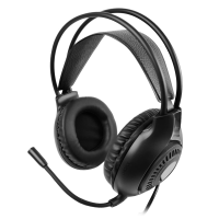 Audífonos con Micrófono, Perfect Choice, PC-112150, 3.5 mm, Diadema, Negro