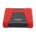 ADATA - Disco Duro Externo, Adata, AHD650-1TU3-CRD, HD650, 1TB, USB 3.0, Rojo
