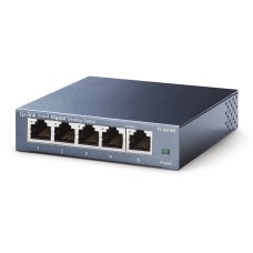 Switch, TP-Link, TL-SG105, 5 Puertos 10/100/1000 Mbps
