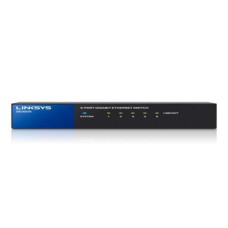 Switch, Linksys, SE3005, 5 puertos 10/100/1000 Mbps