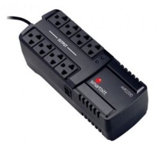 SMARTBITT - Regulador de Voltaje, SmartBitt, SBAVR2200, 2200 VA, 1100 W, 8 Contactos, Protección de línea telefónica