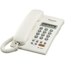 Teléfono Analógico, Panasonic, KX-T7705X, 1 Línea, Blanco