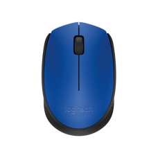 Mouse Óptico, Logitech, 910-006863, M170, Inalámbrico, 1000 dpi, USB, Gris, Azul, 