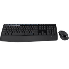 LOGITECH - Teclado y Mouse, Logitech, 920-007820, MK345, Inalámbrico, USB, Negro