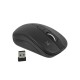 Mouse, Perfect Choice, PC-044758, Inalámbrico, USB, 1600 DPI, Negro