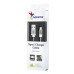 ADATA - Cable USB 2.0, Adata, AMUCAL-100CMK-CSV, Micro USB, USB, 1 m, 2.4 A, Plata, Puerto Reversible